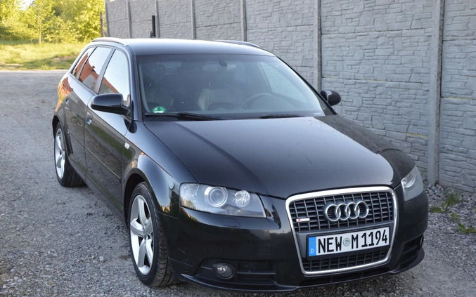 Audi A3 cena 25900 przebieg: 226469, rok produkcji 2008 z Olkusz małe 106